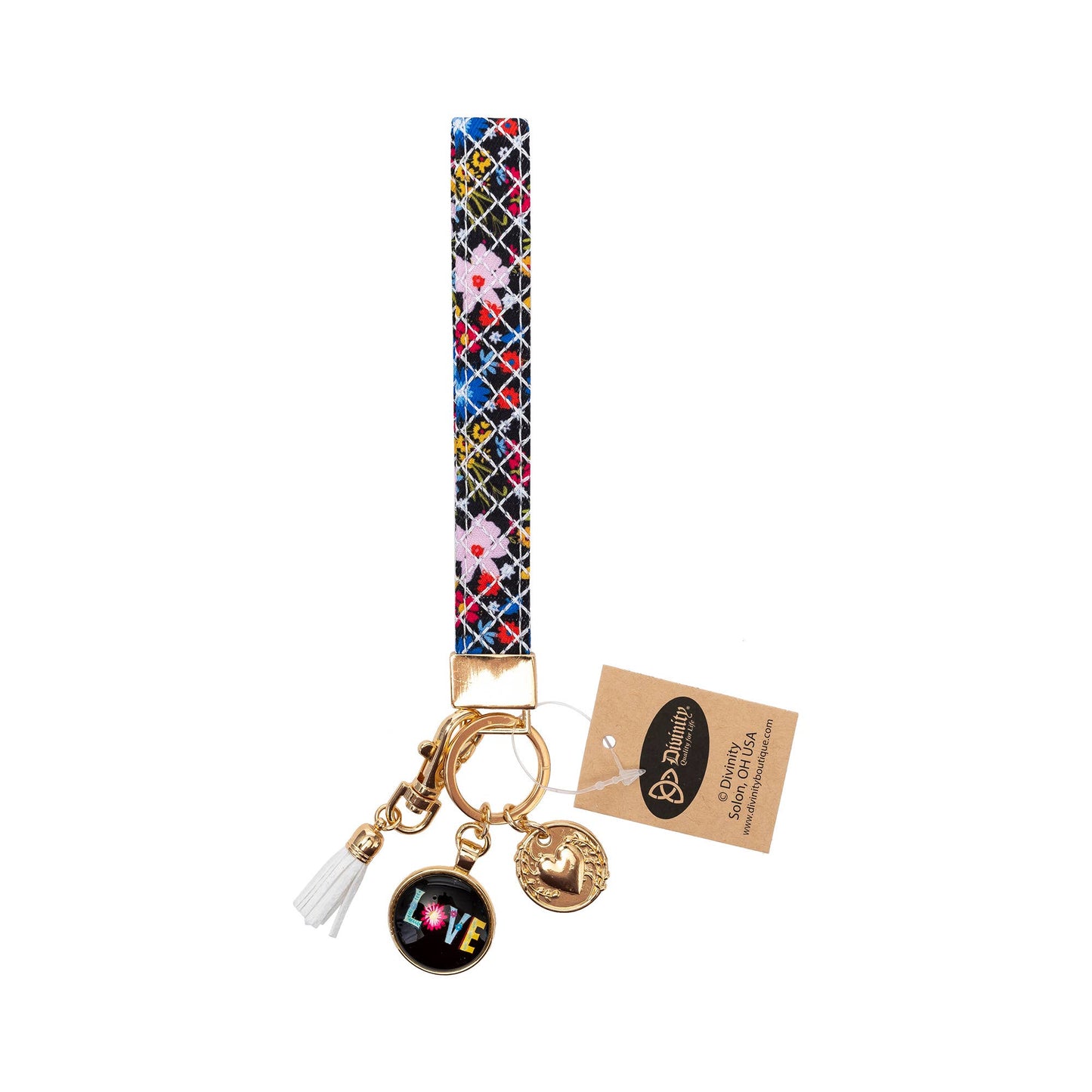 Wristlet Keychain: Love