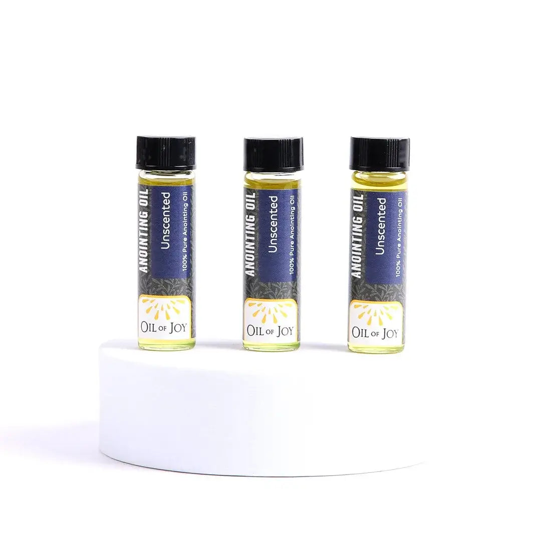 Anointing Oil - Unscented Display - Pack of 12