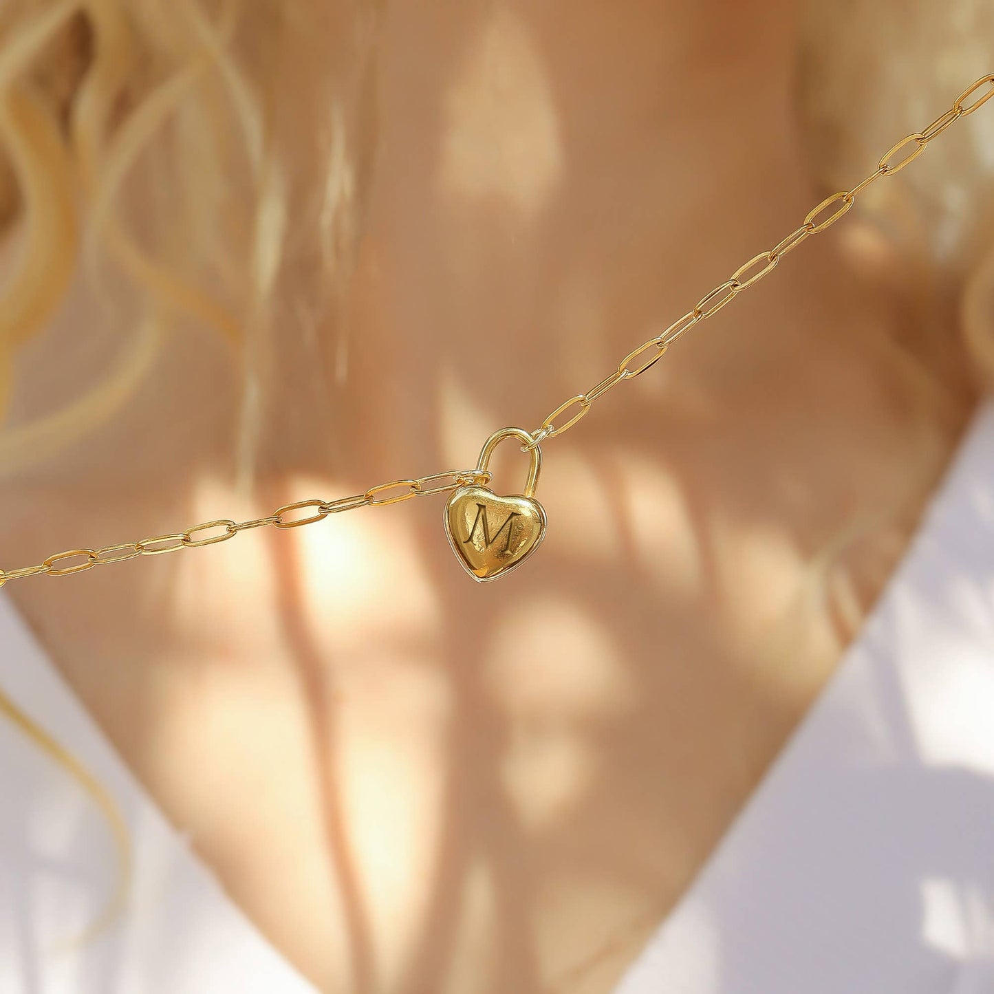 18K Gold PVD Stainless Steel Paperclip Chain By The Foot
