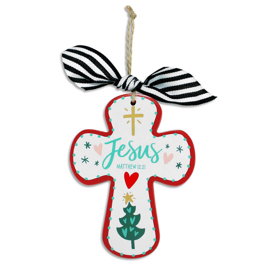 LCP Christmas Ornament Jesus Merry Bright